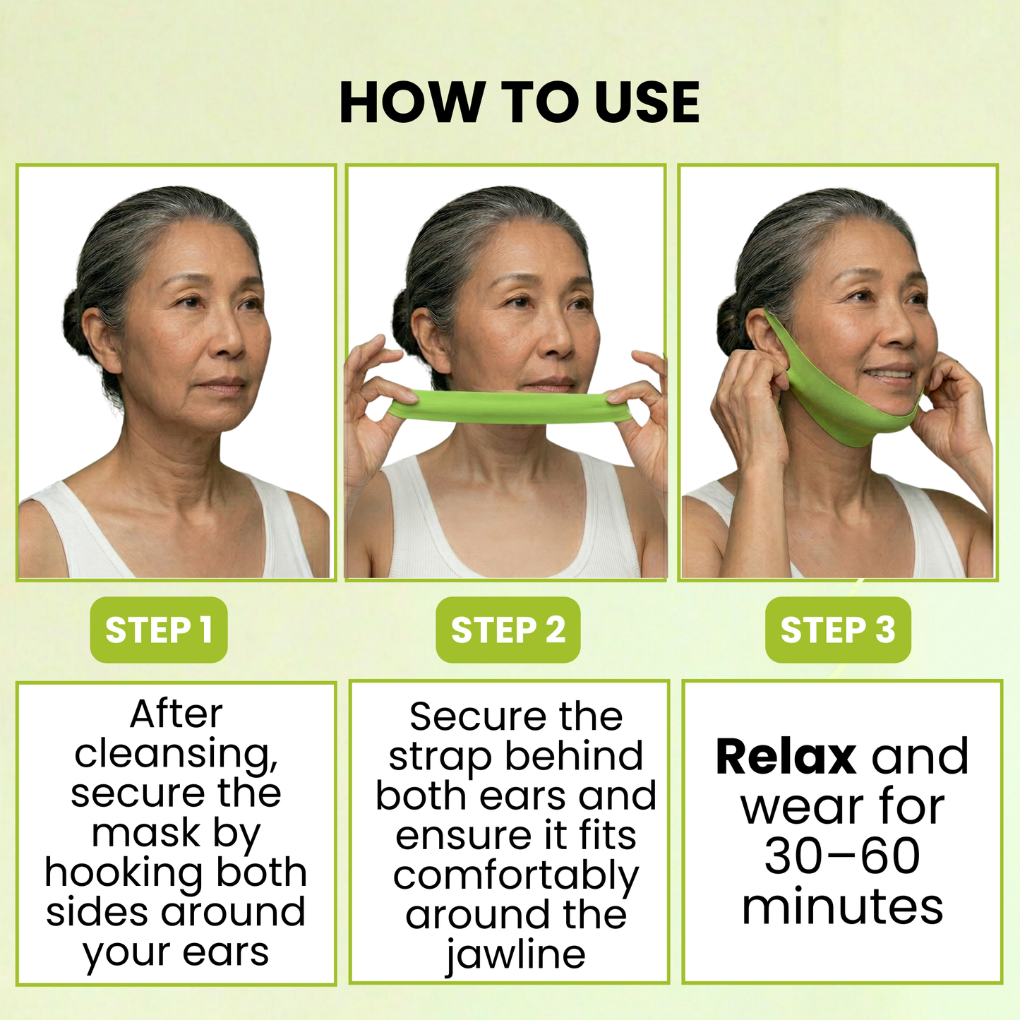 Hybella JawLift Mask – Contour, Firm & Define Your Jawline